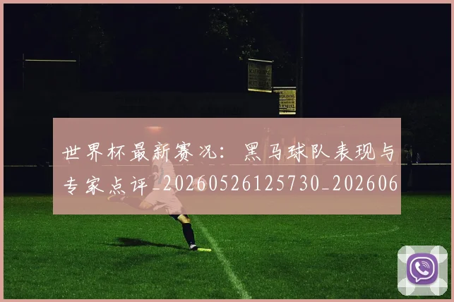 世界杯最新赛况:黑马球队表现与专家点评_20260526125730_20260607160637